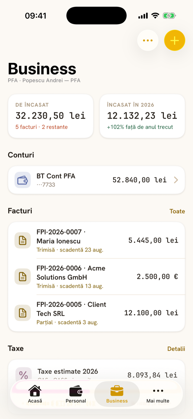 Business — PFA